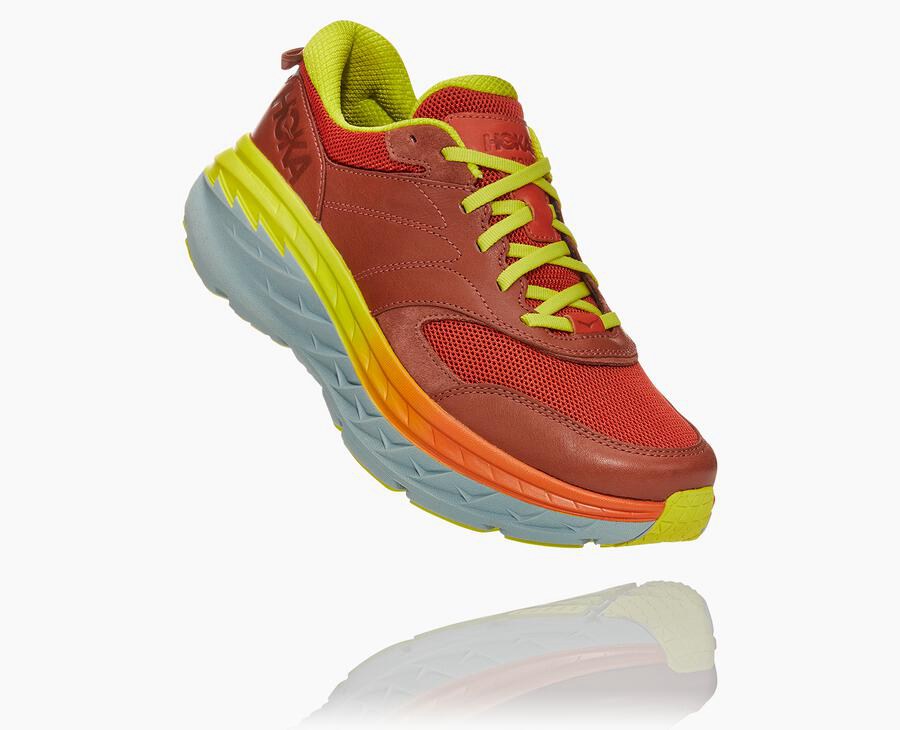 Tenis Hoka One One Hombre Rojos - Bondi L - BTEL46732